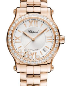 Đồng Hồ Chopard 274808-5004 - Happy Sport Round - 36mm - Rose GoldĐồng Hồ Chopard 274808-5004 - Happy Sport Round - 36mm - Rose Gold