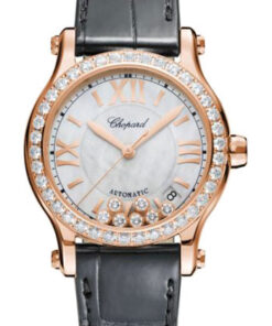 Đồng Hồ Chopard 274808-5006 - Happy Sport Round - 36mm - Rose GoldĐồng Hồ Chopard 274808-5006 - Happy Sport Round - 36mm - Rose Gold