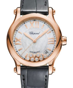 Đồng Hồ Chopard 274808-5008 - Happy Sport Round - 36mm - Rose GoldĐồng Hồ Chopard 274808-5008 - Happy Sport Round - 36mm - Rose Gold