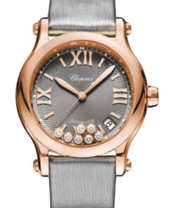 Đồng Hồ Chopard 274808-5012 - Happy Sport Round - 36mm - Rose GoldĐồng Hồ Chopard 274808-5012 - Happy Sport Round - 36mm - Rose Gold