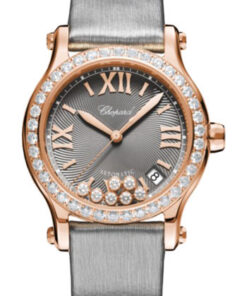 Đồng Hồ Chopard 274808-5014 - Happy Sport Round - 36mm - Rose GoldĐồng Hồ Chopard 274808-5014 - Happy Sport Round - 36mm - Rose Gold