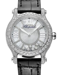 Đồng Hồ Chopard 274891-1008 - Happy Sport Round - 36mm - White GoldĐồng Hồ Chopard 274891-1008 - Happy Sport Round - 36mm - White Gold