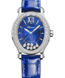 Đồng Hồ Chopard 275362-1001 - Happy Sport Oval - White GoldĐồng Hồ Chopard 275362-1001 - Happy Sport Oval - White Gold