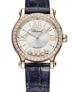 Đồng Hồ Chopard 275378-5003 - Happy Sport Round - 33mm - Rose GoldĐồng Hồ Chopard 275378-5003 - Happy Sport Round - 33mm - Rose Gold