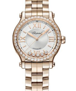 Đồng Hồ Chopard 275378-5004 - Happy Sport Round - 33mm - Rose GoldĐồng Hồ Chopard 275378-5004 - Happy Sport Round - 33mm - Rose Gold