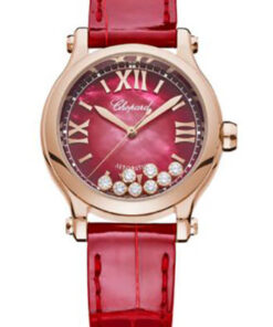 Đồng Hồ Chopard 275378-5005 - Happy Sport Round - 33mm - Rose GoldĐồng Hồ Chopard 275378-5005 - Happy Sport Round - 33mm - Rose Gold