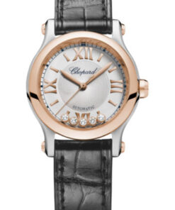 Đồng Hồ Chopard 278573-6013 - Happy Sport Round - 30mm - Steel and Rose GoldĐồng Hồ Chopard 278573-6013 - Happy Sport Round - 30mm - Steel and Rose Gold