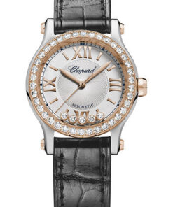 Đồng Hồ Chopard 278573-6015 - Happy Sport Round - 30mm - Steel and Rose GoldĐồng Hồ Chopard 278573-6015 - Happy Sport Round - 30mm - Steel and Rose Gold