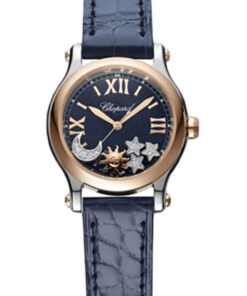 Đồng Hồ Chopard 278573-6027 - Happy Sport Round - 30mm - Steel and Rose GoldĐồng Hồ Chopard 278573-6027 - Happy Sport Round - 30mm - Steel and Rose Gold