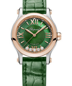 Đồng Hồ Chopard 278573-6032 - Happy Sport Round - 30mm - Steel and Rose GoldĐồng Hồ Chopard 278573-6032 - Happy Sport Round - 30mm - Steel and Rose Gold