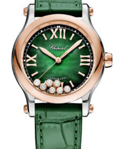 Đồng Hồ Chopard 278578-6002 - Happy Sport Round - 33mm - Steel and Rose GoldĐồng Hồ Chopard 278578-6002 - Happy Sport Round - 33mm - Steel and Rose Gold