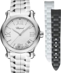 Đồng Hồ Chopard 278582-3001 - Happy Sport Round - 36mm - Stainless SteelĐồng Hồ Chopard 278582-3001 - Happy Sport Round - 36mm - Stainless Steel