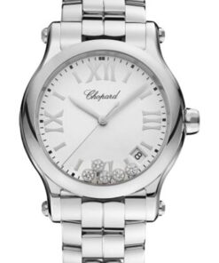 Đồng Hồ Chopard 278582-3002 - Happy Sport Round - 36mm - Stainless SteelĐồng Hồ Chopard 278582-3002 - Happy Sport Round - 36mm - Stainless Steel