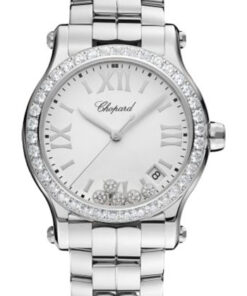 Đồng Hồ Chopard 278582-3004 - Happy Sport Round - 36mm - Stainless SteelĐồng Hồ Chopard 278582-3004 - Happy Sport Round - 36mm - Stainless Steel