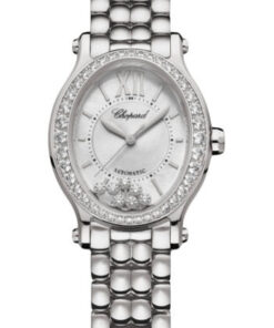 Đồng Hồ Chopard 278602-3004 - Happy Sport Oval - Stainless SteelĐồng Hồ Chopard 278602-3004 - Happy Sport Oval - Stainless Steel