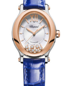 Đồng Hồ Chopard 278602-6001 - Happy Sport Oval - Steel and Rose GoldĐồng Hồ Chopard 278602-6001 - Happy Sport Oval - Steel and Rose Gold