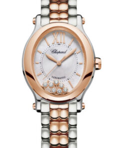 Đồng Hồ Chopard 278602-6002 - Happy Sport Oval - Steel and Rose GoldĐồng Hồ Chopard 278602-6002 - Happy Sport Oval - Steel and Rose Gold