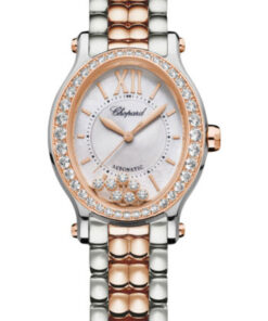 Đồng Hồ Chopard 278602-6004 - Happy Sport Oval - Steel and Rose GoldĐồng Hồ Chopard 278602-6004 - Happy Sport Oval - Steel and Rose Gold