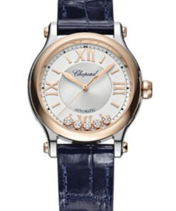 Đồng Hồ Chopard 278608-6001 - Happy Sport Round - 33mm - Steel and Rose GoldĐồng Hồ Chopard 278608-6001 - Happy Sport Round - 33mm - Steel and Rose Gold