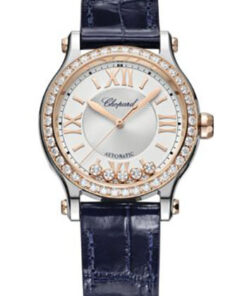 Đồng Hồ Chopard 278608-6003 - Happy Sport Round - 33mm - Steel and Rose GoldĐồng Hồ Chopard 278608-6003 - Happy Sport Round - 33mm - Steel and Rose Gold