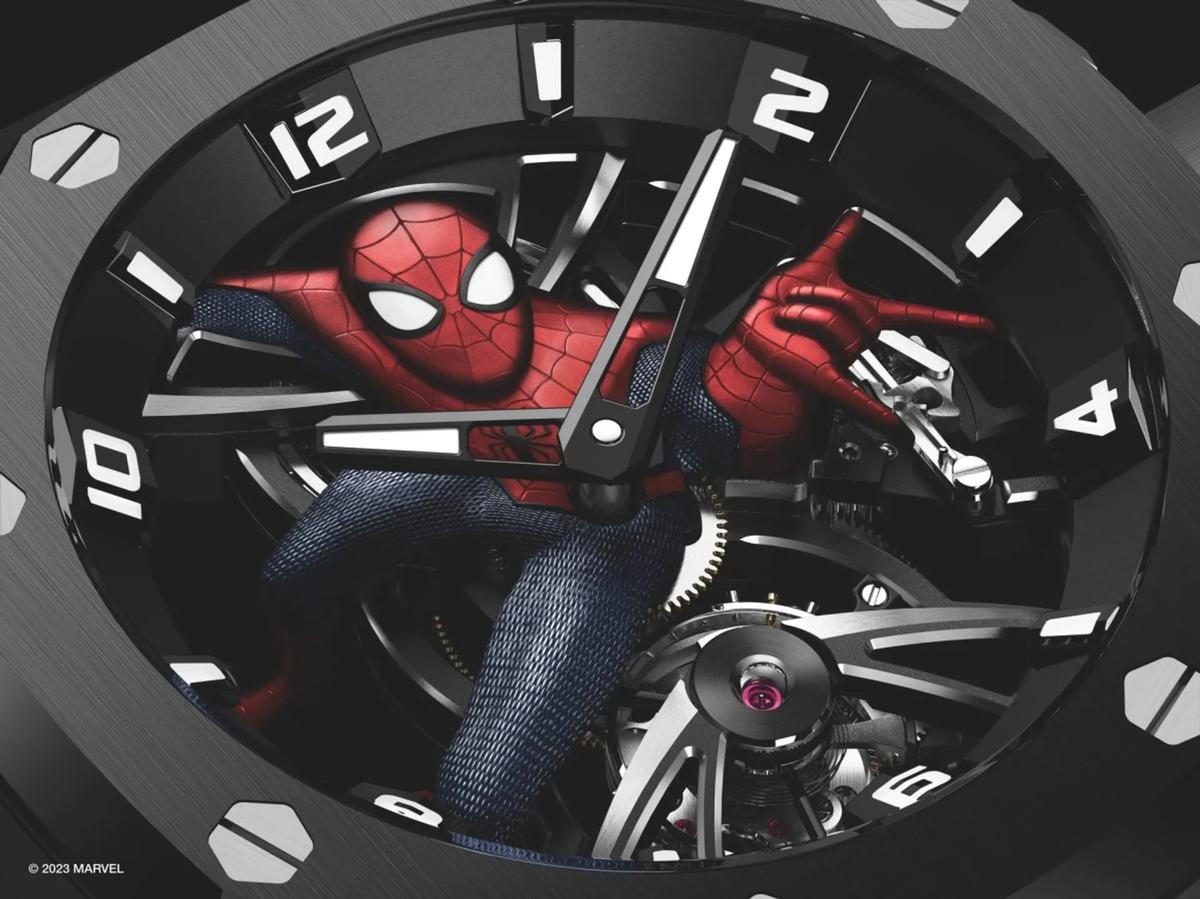 Audemars Piguet và Marvel ra mắt Royal Oak Concept Tourbillon "Spider-Man"