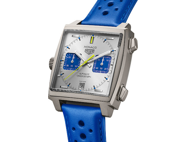 TAG Heuer ra mắt Monaco Chronograph Racing Blue phiên bản giới hạn