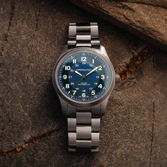 Khám chiếc đồng hồ: Hamilton - Khaki Field Titanium 38 mm and 42 mm 5 Khám chiếc đồng hồ: Hamilton - Khaki Field Titanium 38 mm and 42 mm