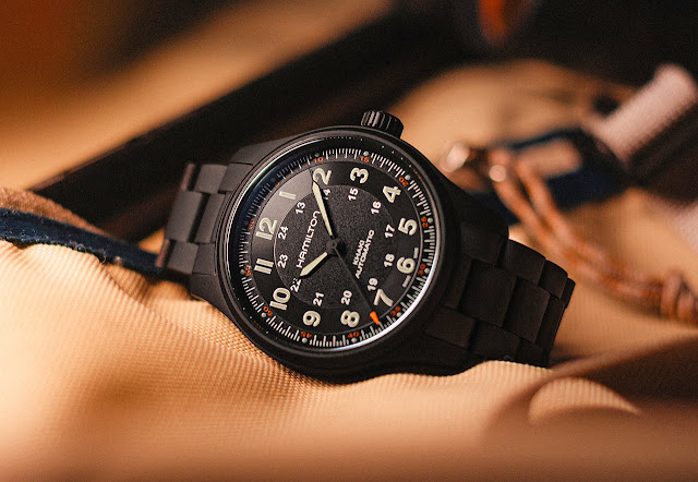 Khám chiếc đồng hồ: Hamilton - Khaki Field Titanium 38 mm and 42 mm 2 Khám chiếc đồng hồ: Hamilton - Khaki Field Titanium 38 mm and 42 mm