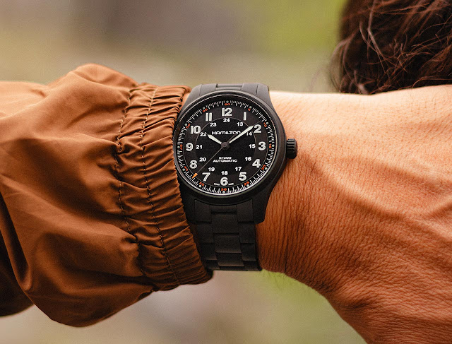 Khám chiếc đồng hồ: Hamilton - Khaki Field Titanium 38 mm and 42 mm 11 Khám chiếc đồng hồ: Hamilton - Khaki Field Titanium 38 mm and 42 mm