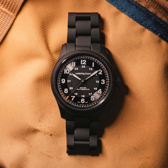 Khám chiếc đồng hồ: Hamilton - Khaki Field Titanium 38 mm and 42 mm 6 Khám chiếc đồng hồ: Hamilton - Khaki Field Titanium 38 mm and 42 mm