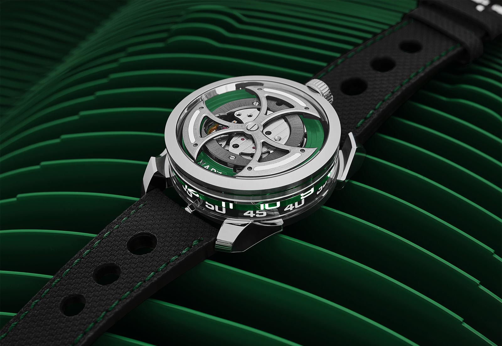 Chiếc đồng hồ siêu đặc biệt M.A.D. Editions - M.A.D.1 GREEN