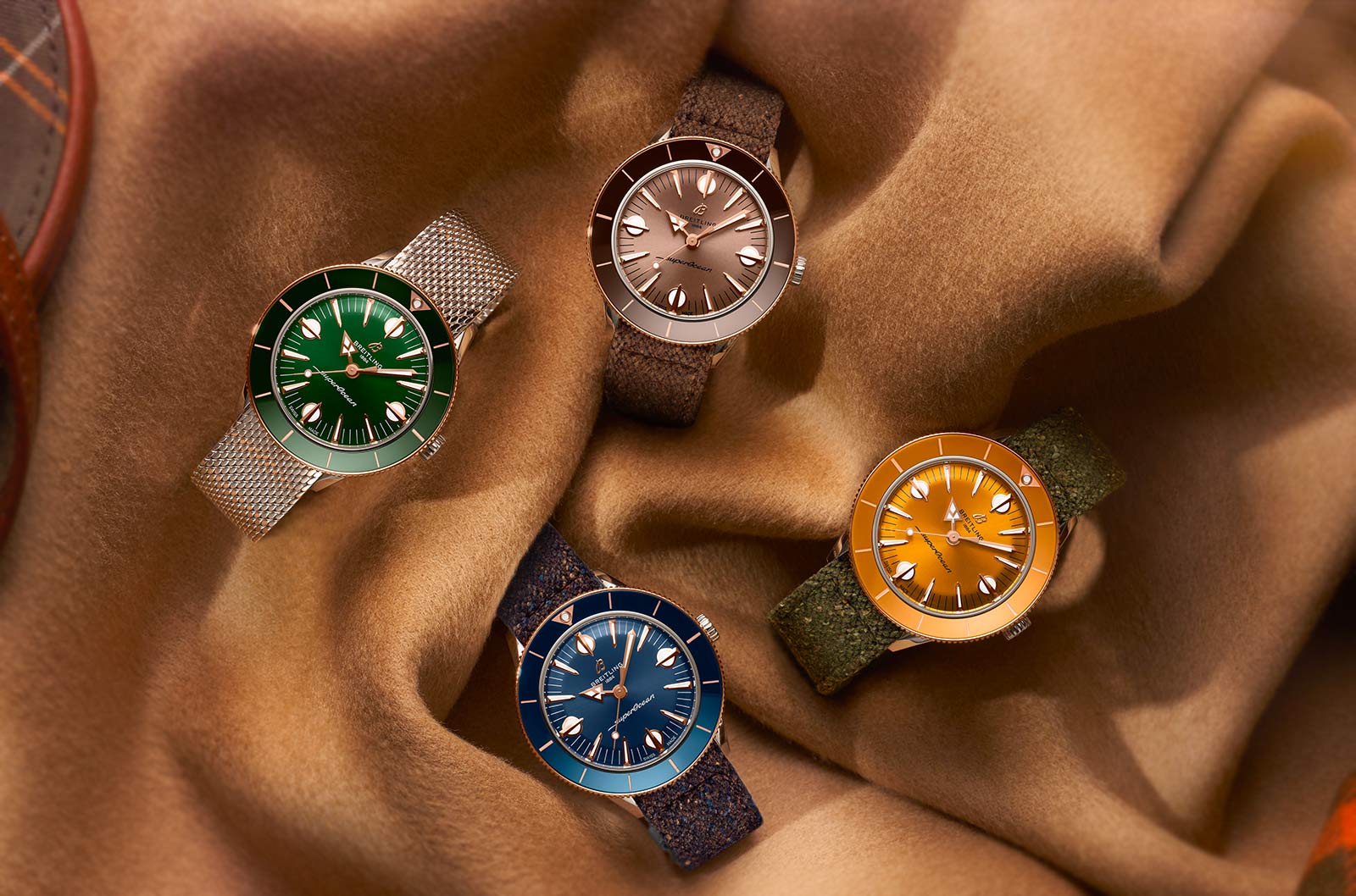 Bộ sưu tập Breitling Superocean Heritage ’57 Highlands Capsule