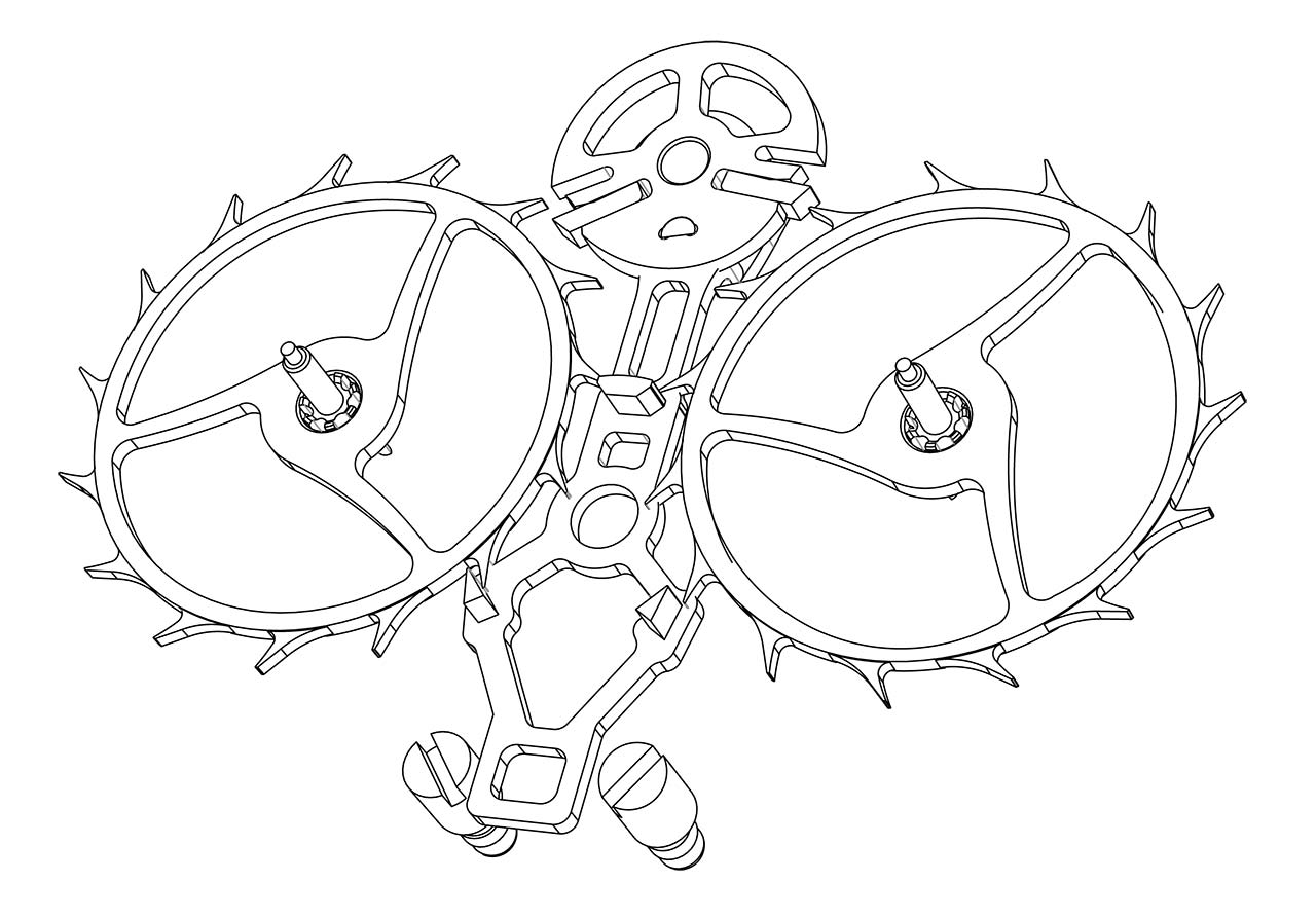 Bernhard Lederer ra mắt Đồng hồ bấm giờ xung trung tâm 'InVerto' 4 Bernhard Lederer ra mắt Đồng hồ bấm giờ xung trung tâm 'InVerto'