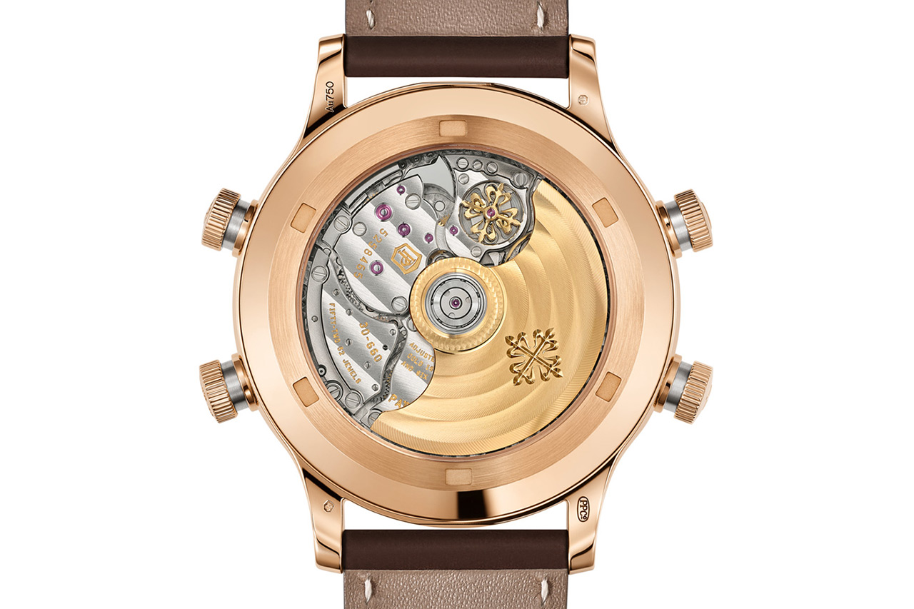 Khám Phá Đồng Hồ Patek Philippe Alarm Travel Time Reference 5520RG-001 9 Khám Phá Đồng Hồ Patek Philippe Alarm Travel Time Reference 5520RG-001