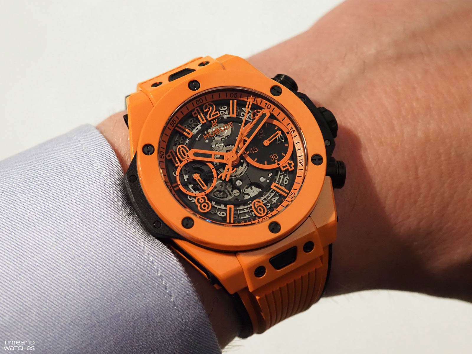 Hublot Big Bang Unico Orange Ceramic: sắc màu rực rỡ mới trong bộ sưu tập