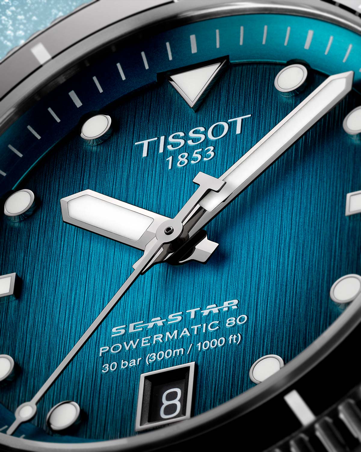 Tissot ra mắt Seastar 1000 40mm Powermatic 80 mới