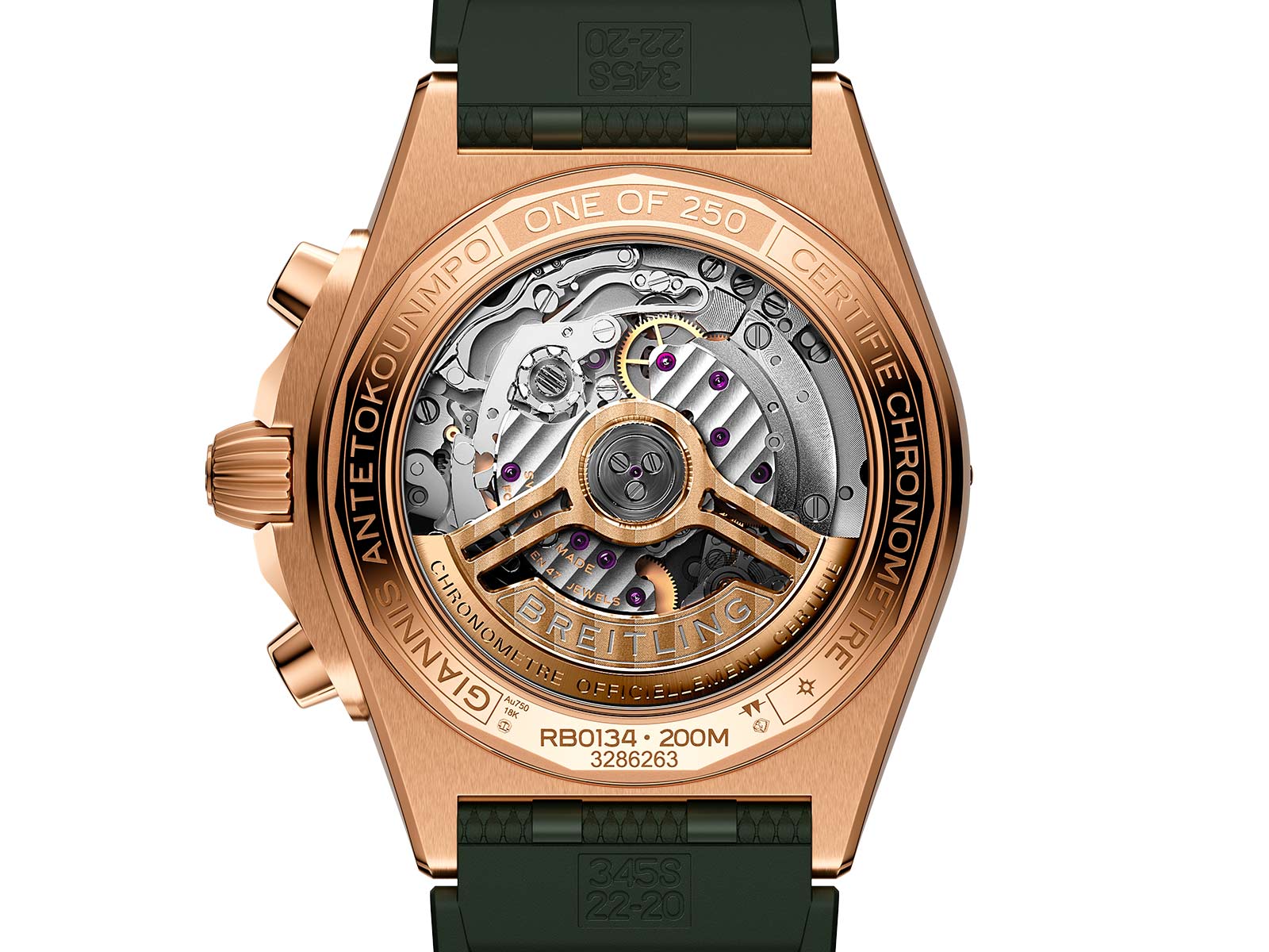 Breitling giới thiệu Phiên bản Chronomat Giannis Antetokounmpo
