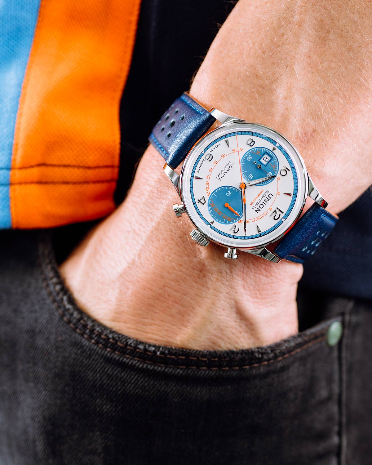 Union Glashütte giới thiệu Noramis Chronograph Sachsen Classic 2024