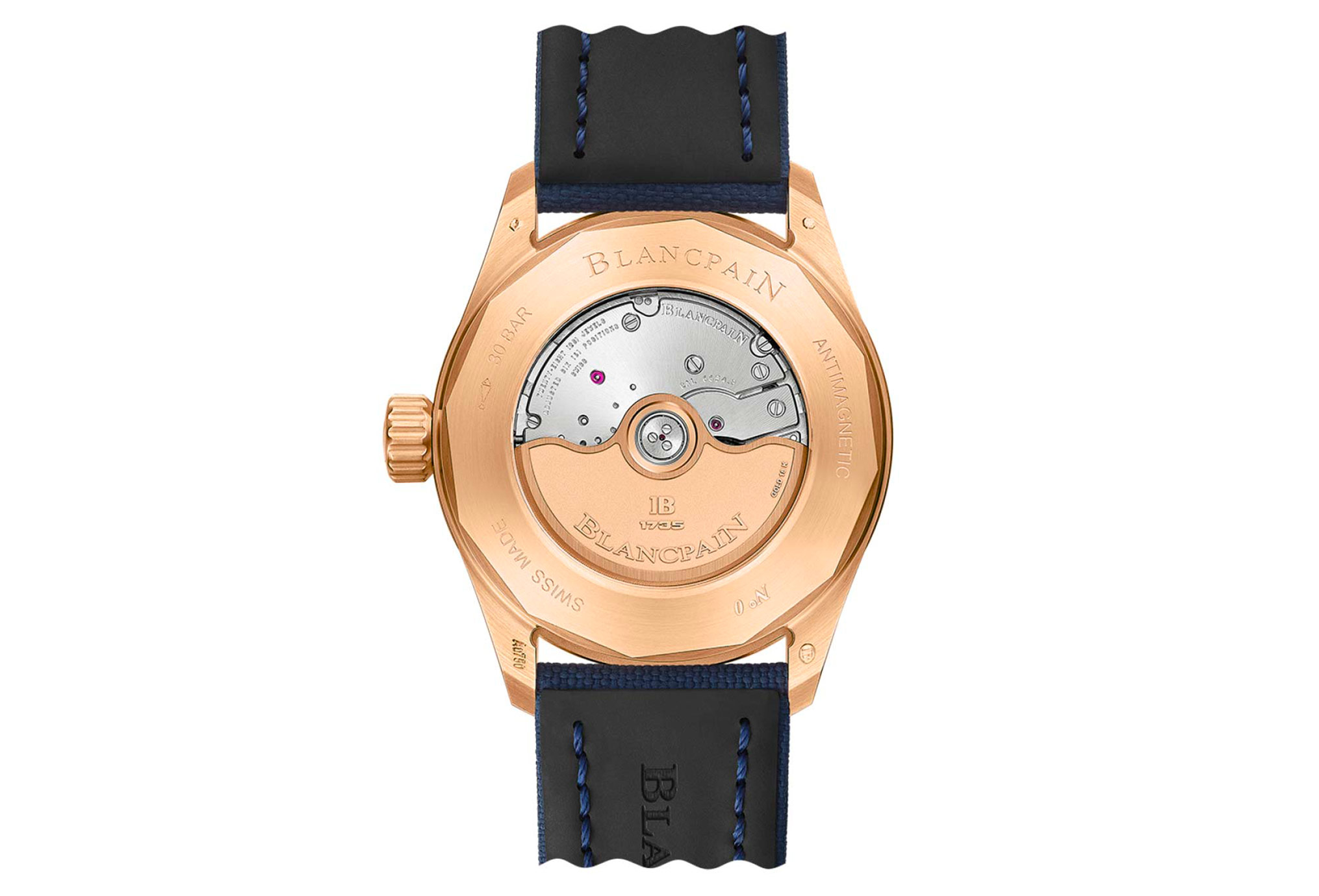 Blancpain Fifty Fathoms Bathyscaphe phiên bản vàng toàn bộ