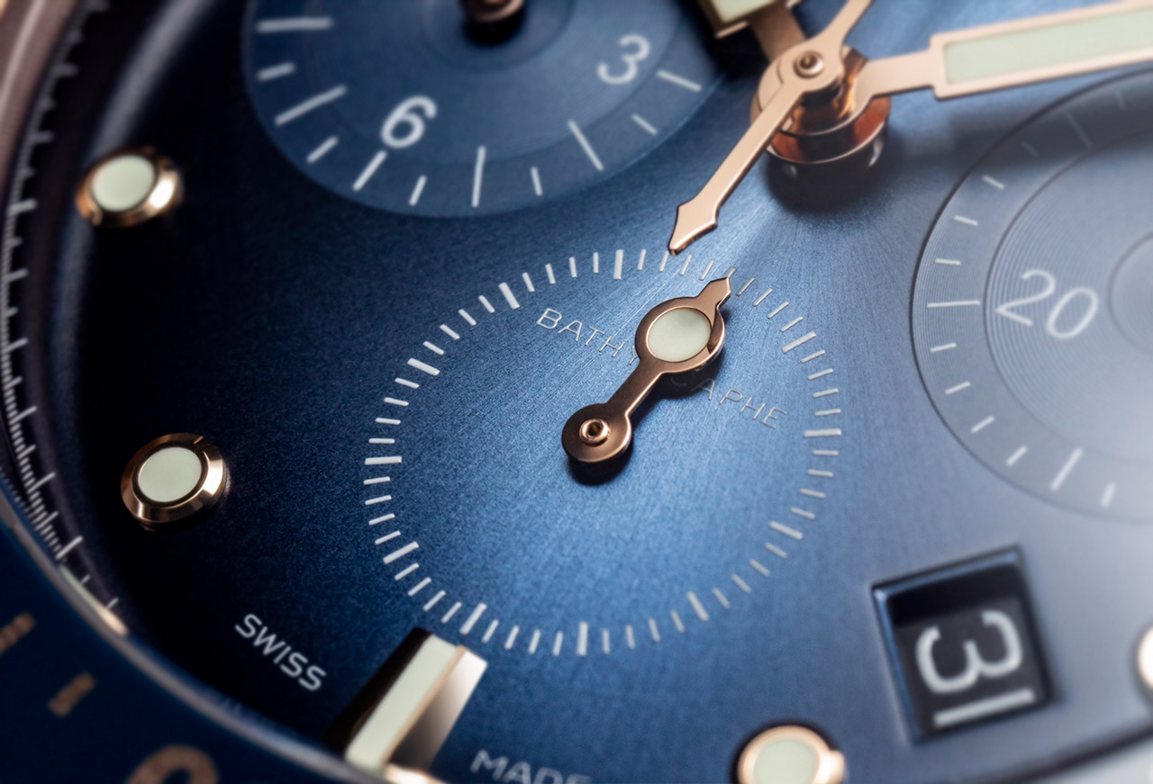 Blancpain Fifty Fathoms Bathyscaphe phiên bản vàng toàn bộ