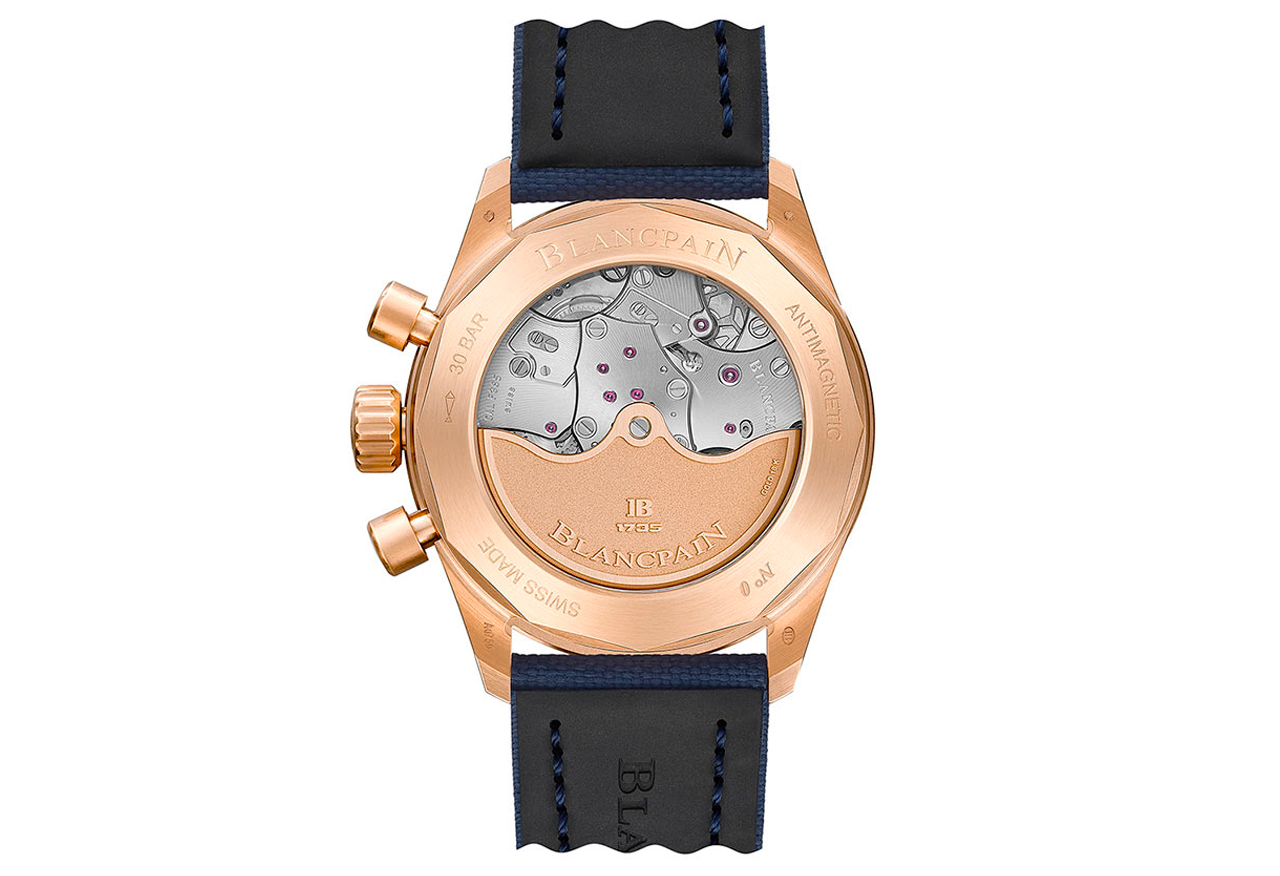 Blancpain Fifty Fathoms Bathyscaphe phiên bản vàng toàn bộ