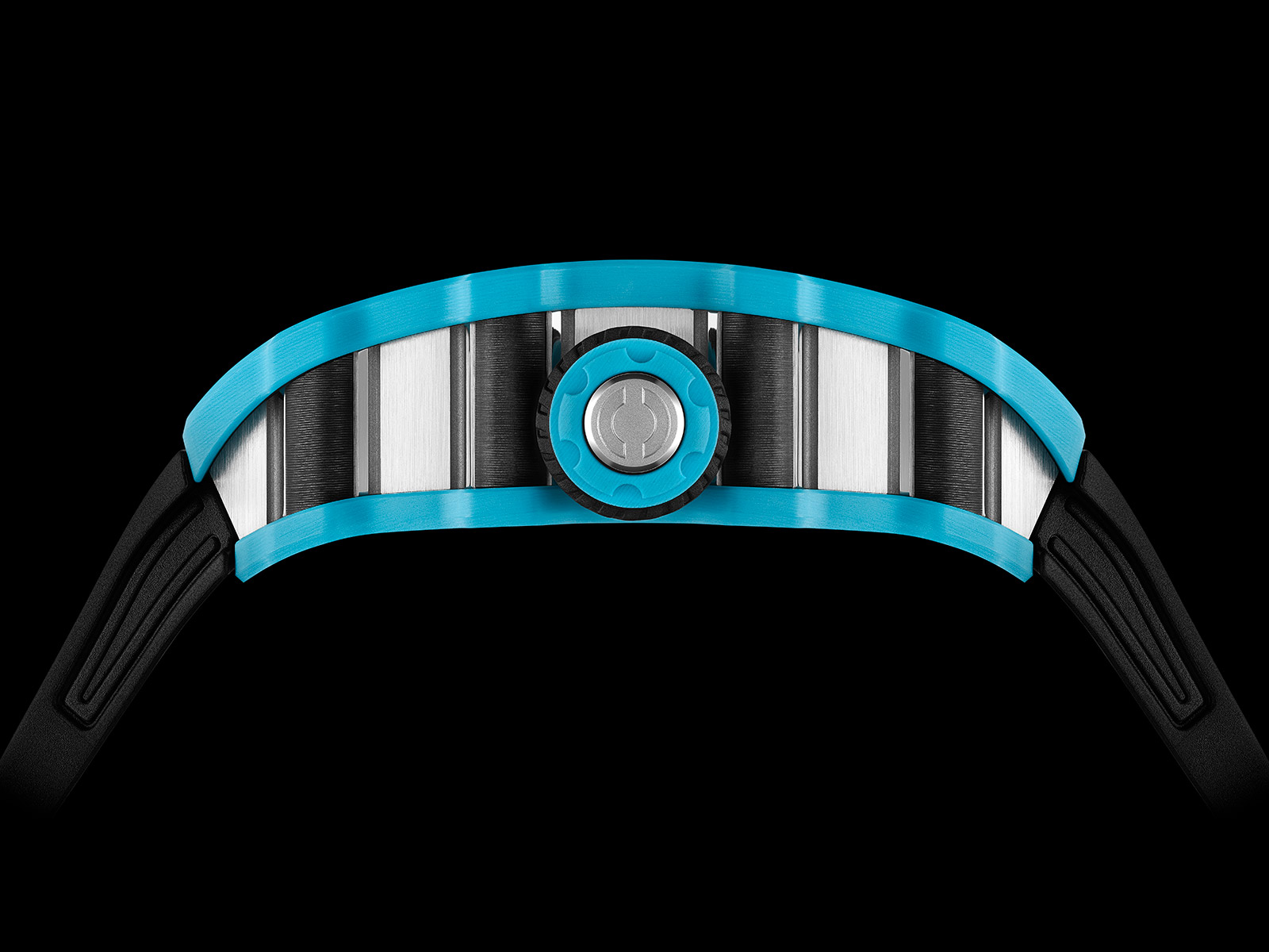 Thạch Anh Xanh Caribbean TPT, Carbon TPT và Titanium trong mẫu đồng hồ mới Richard Mille RM 21-02 Tourbillon Aerodyne