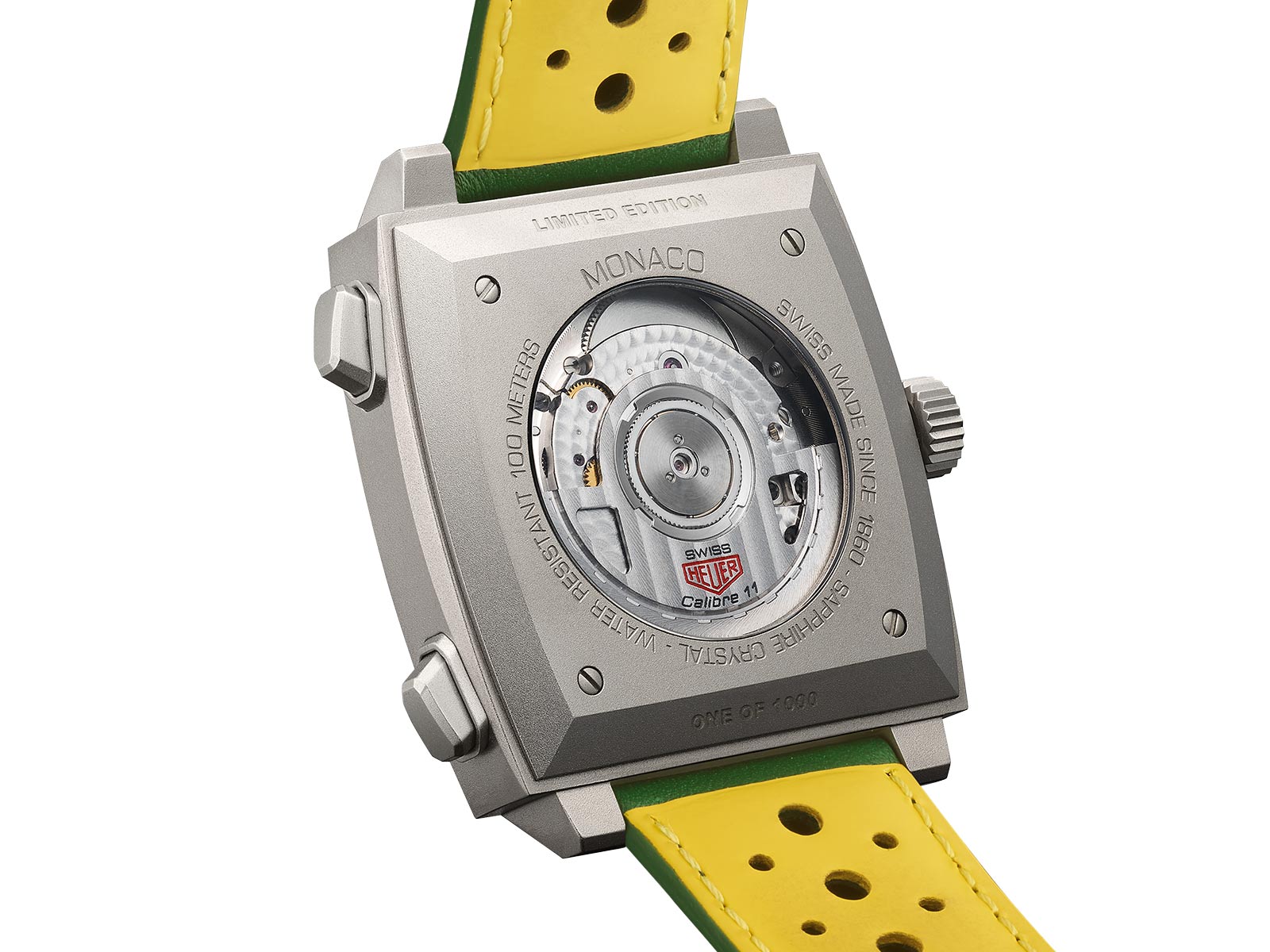 TAG Heuer ra mắt Monaco Chronograph Racing Green, mở rộng dòng sản phẩm Racing Monaco 7 TAG Heuer Monaco Chronograph Racing Green CAW218E.FC6565