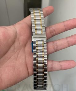 Dây kim loại đồng hồ mắt đúc size 20,22