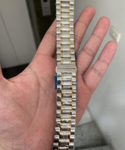 Dây kim loại đồng hồ demi mắt đúc size 20,22Dây kim loại đồng hồ mắt đúc size 20,22