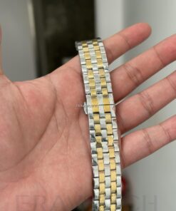 Dây kim loại đồng hồ mắt xích size 19, 21