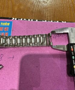 Dây kim loại đồng hồ mắt đúc size 20,22