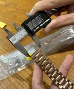 Dây kim loại đồng hồ mắt đúc size 20,22