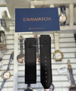 Dây Đồng Hồ Hublot Classic Fusion Cao Su Bọc Da Cá Sấu Size 42 Chính Hãng