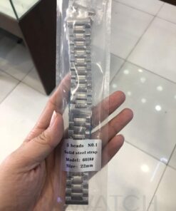 Dây kim loại đồng hồ mắt đúc size 20,22